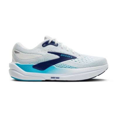 Brooks 布魯克斯 Ghost Max 3 [1104641D178] 男 慢跑鞋 跑鞋 路跑 避震緩衝象限 白 藍