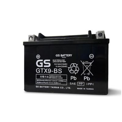 GS統力 機車電瓶 GTX9 BS 機車9號電池 同YTX9-BS GT12A-BS 全新未入液 G6 雷霆S