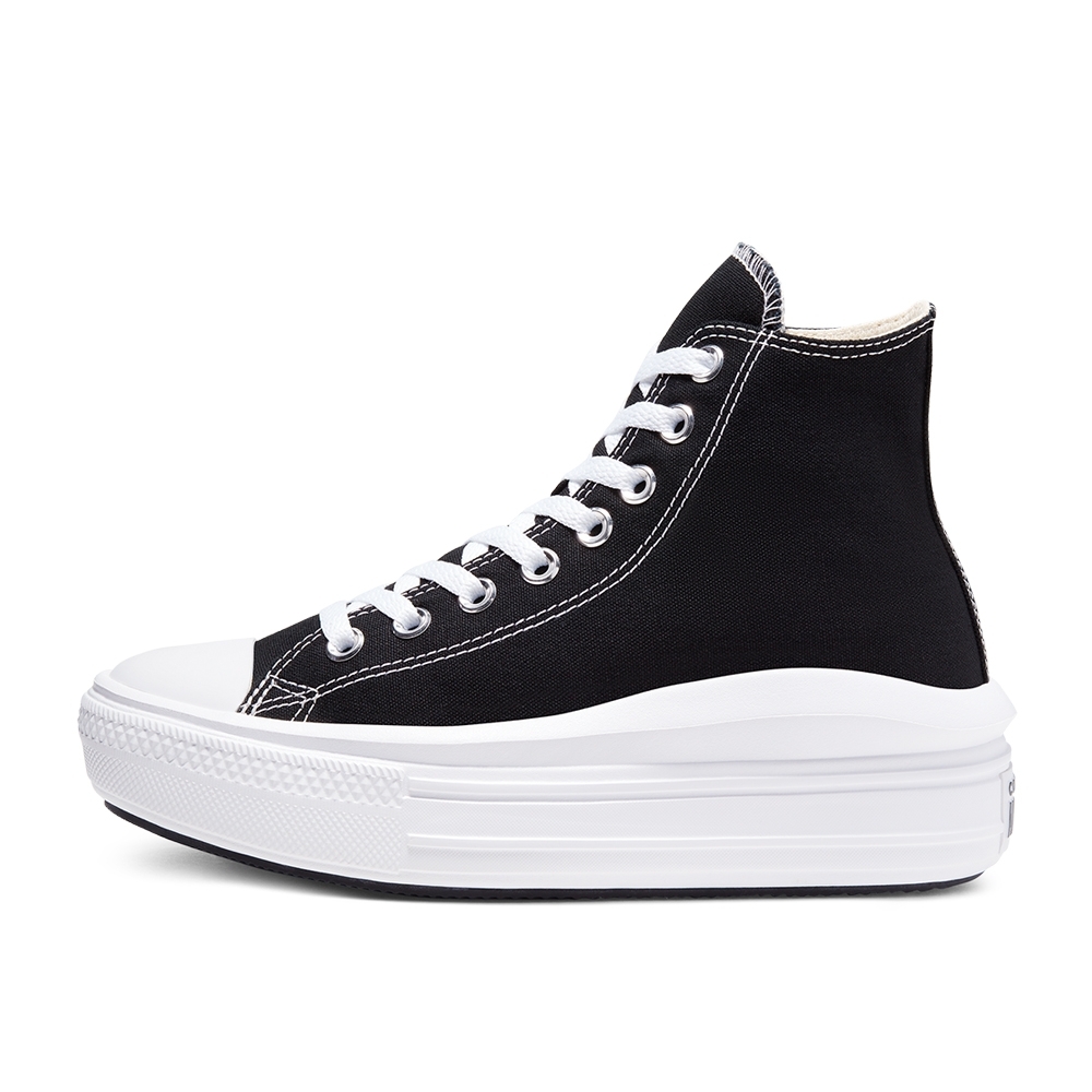 【CONVERSE】CONVERSE CTAS MOVE 低筒 高筒 厚底 百搭 輕量 女 休閒鞋 任選單一價 (D款_黑色高筒)