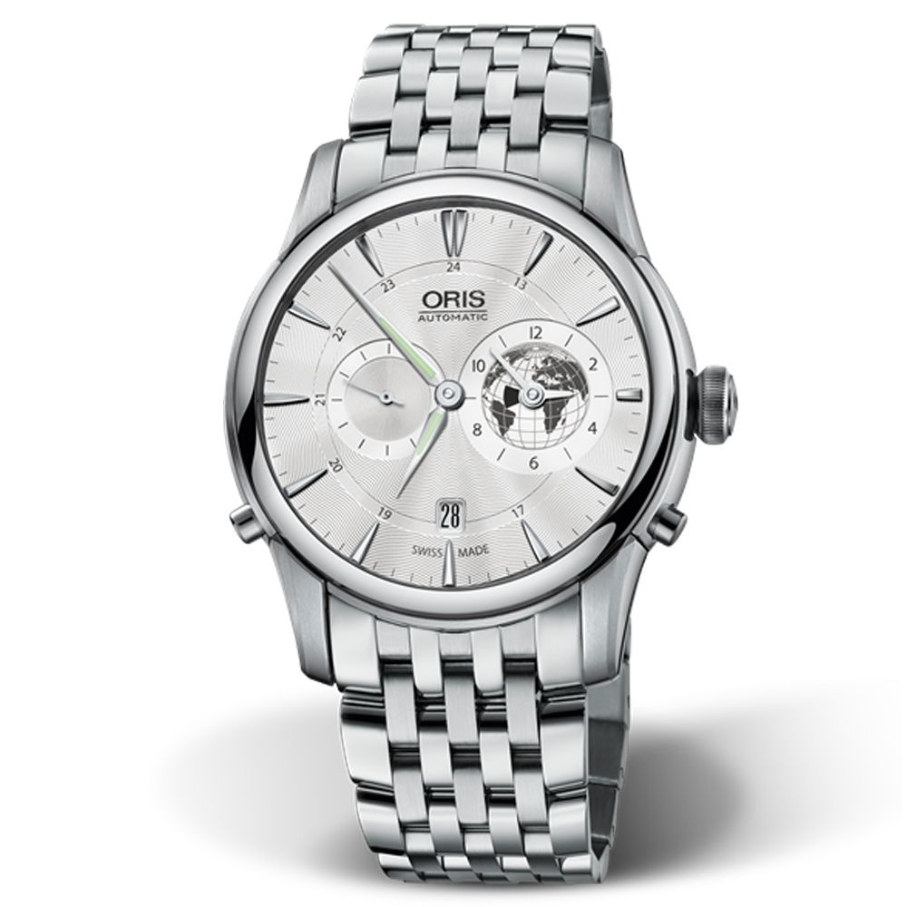 ORIS豪利時 Artelier 格林威治 限量機械腕錶 42mm/0169076904081-SetMB
