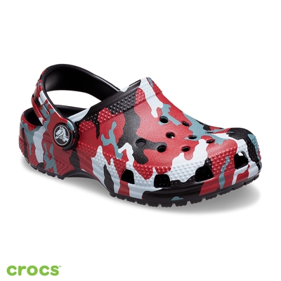 Crocs卡駱馳 (童鞋) 迷彩經典小童小克駱格-207593-063