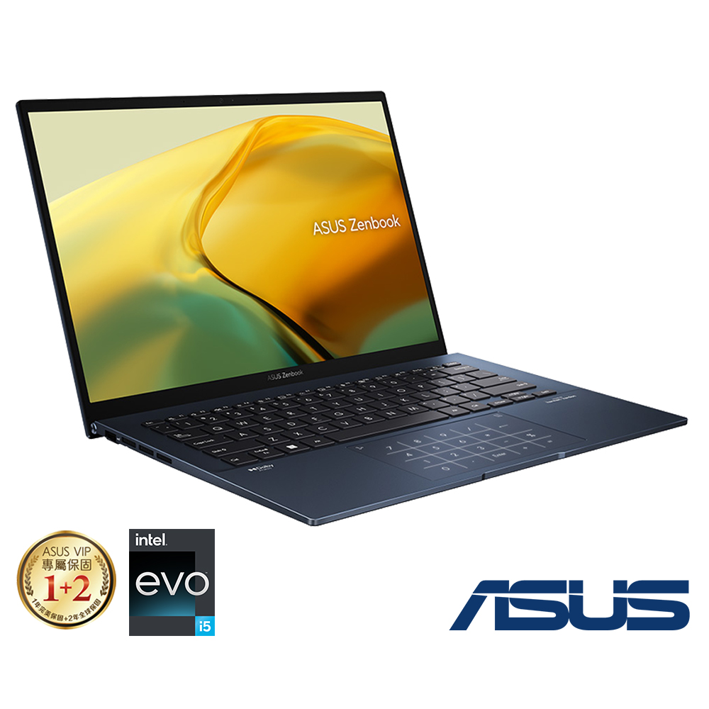 ASUS UX3402ZA 14吋2.5K筆電(i5-1240P/16G/512GB/EVO/ZenBook 14/紳士