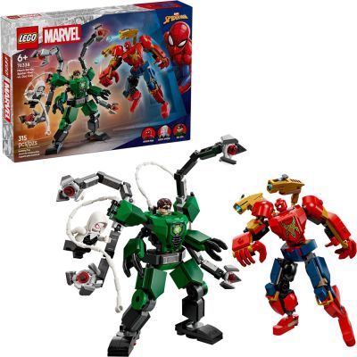 樂高LEGO 超級英雄系列 - 76338 機甲大戰：蜘蛛人 vs. 八爪博士