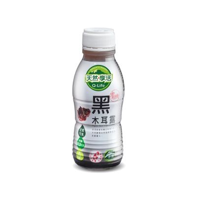 Q-Life 享活 有機黑糖黑木耳露飲 350mlx48罐 惜食良品 黑木耳 黑糖 膳食纖維 純素 無添加