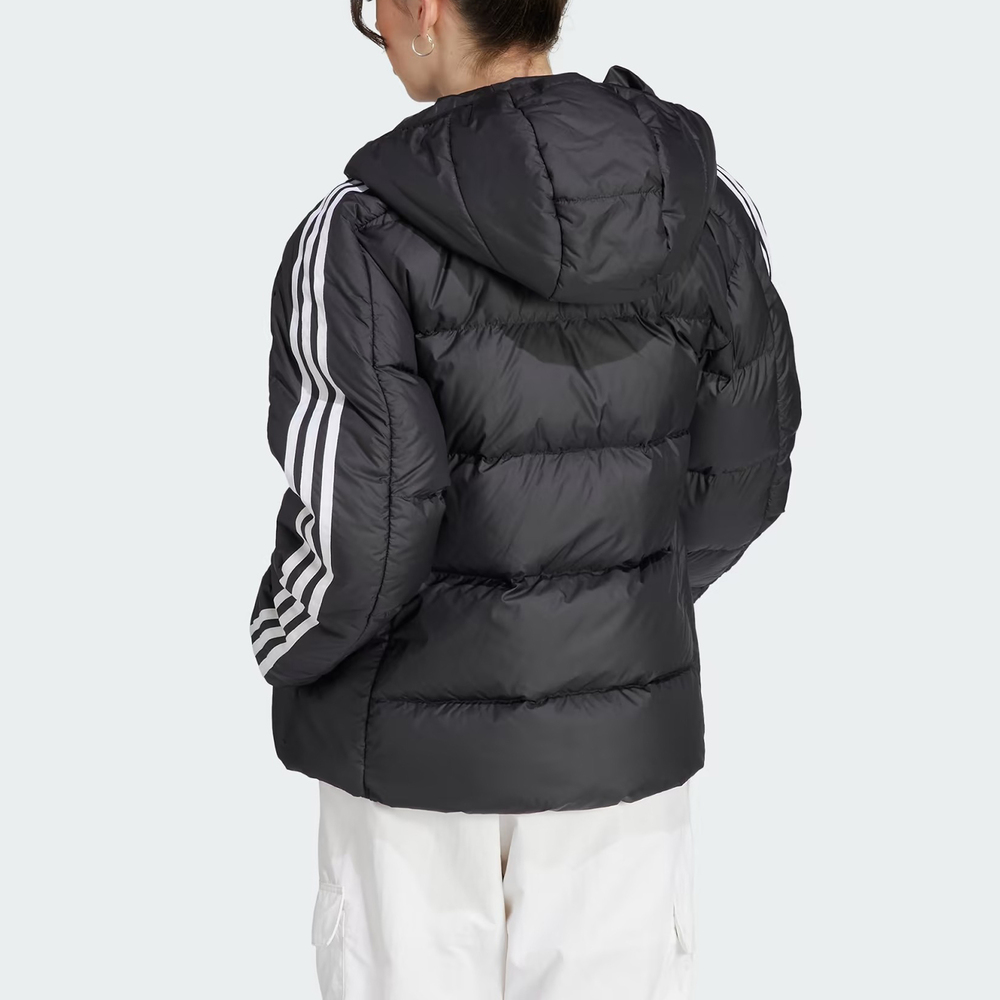 Adidas W ESS M D HO J HZ8483 女羽絨外套連帽運動休閒冬季保暖防潑水