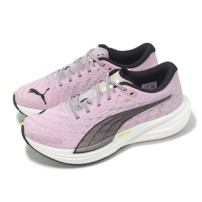 Puma 慢跑鞋 Deviate Nitro 2 Wns 女鞋 粉紅 黑 緩衝 氮氣中底 碳板 運動鞋 37952501
