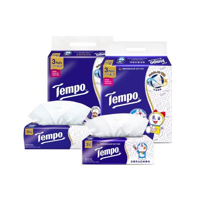 Tempo 極吸萬用3層抽取廚房紙巾 (常規版/哆啦A夢限量版) 60抽x3包x12串/箱