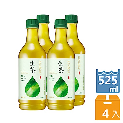 KIRIN-生茶 525ml *4入