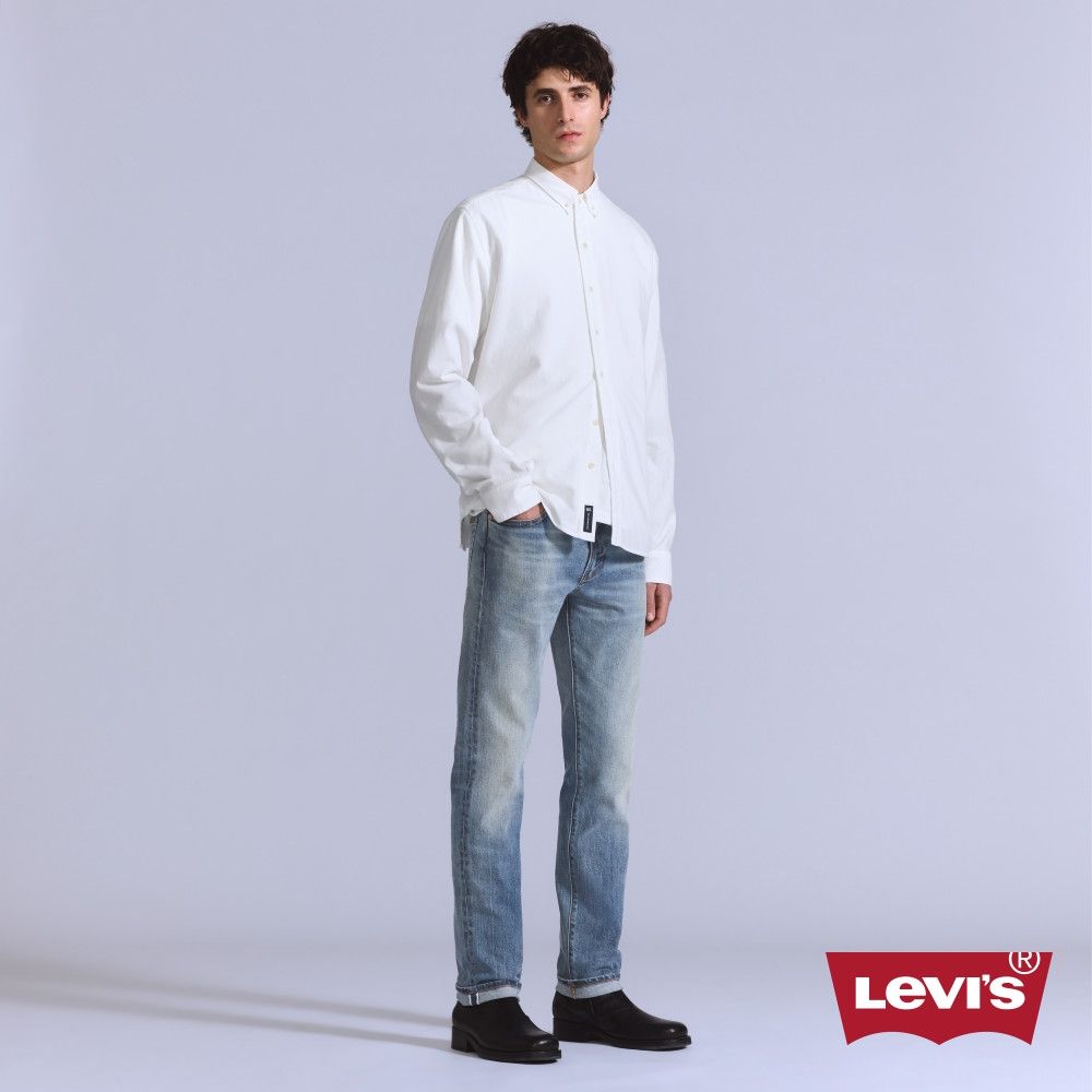 Levi's BLUETAB 511 低腰合身微彈性直筒丹寧牛仔褲 / 日本布邊面料 男生牛仔褲 人氣新品