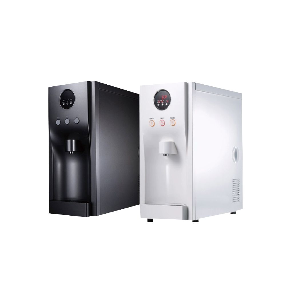 豪星 HAOHSING HM190 型 冰冷熱飲水機 -桌上型-白-彩黑 搭載RO5道過濾設備