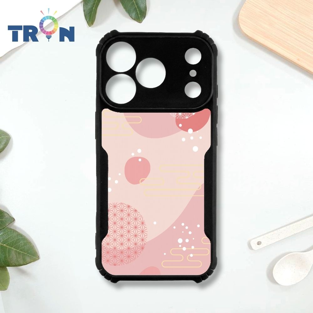 TRON iPhone 17 Pro 日系和風幾何-2 四角防摔 機甲殼 軟硬殼 手機殼