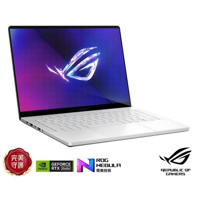 ASUS華碩 ASUS GA403WR 14吋3K電競筆電 (Ryzen AI 9 HX 370/GeForce RTX 5070 Ti/64GB/1TB SSD/鉑月銀/有燈效/ROG Zephyrus G14)