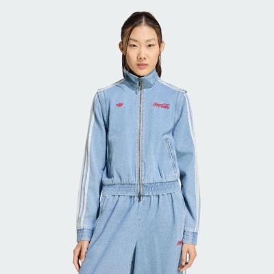 【adidas 愛迪達】 COCA COLA 牛仔外套 女 - Originals KY7548