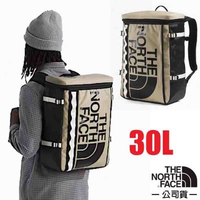 【The North Face】BASE CAMP FUSE BOX 多功能通勤休閒日用後背包30L.電腦背包.雙肩包/可容15吋筆電/上課.上班.旅遊/3KVR-FZI 淺褐 V