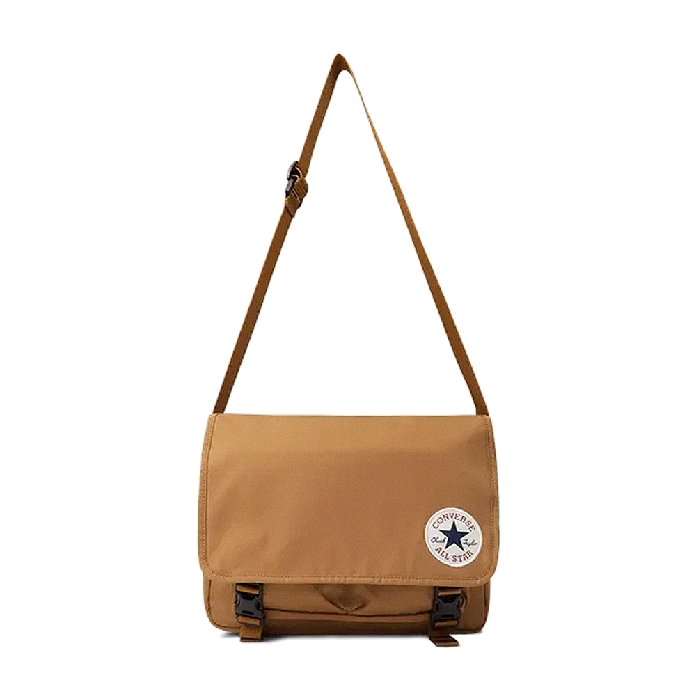 Converse Taylor Messenger Bag 卡其色斜背包電腦夾層休閒背包郵差包10026011-A06 運動 登山包