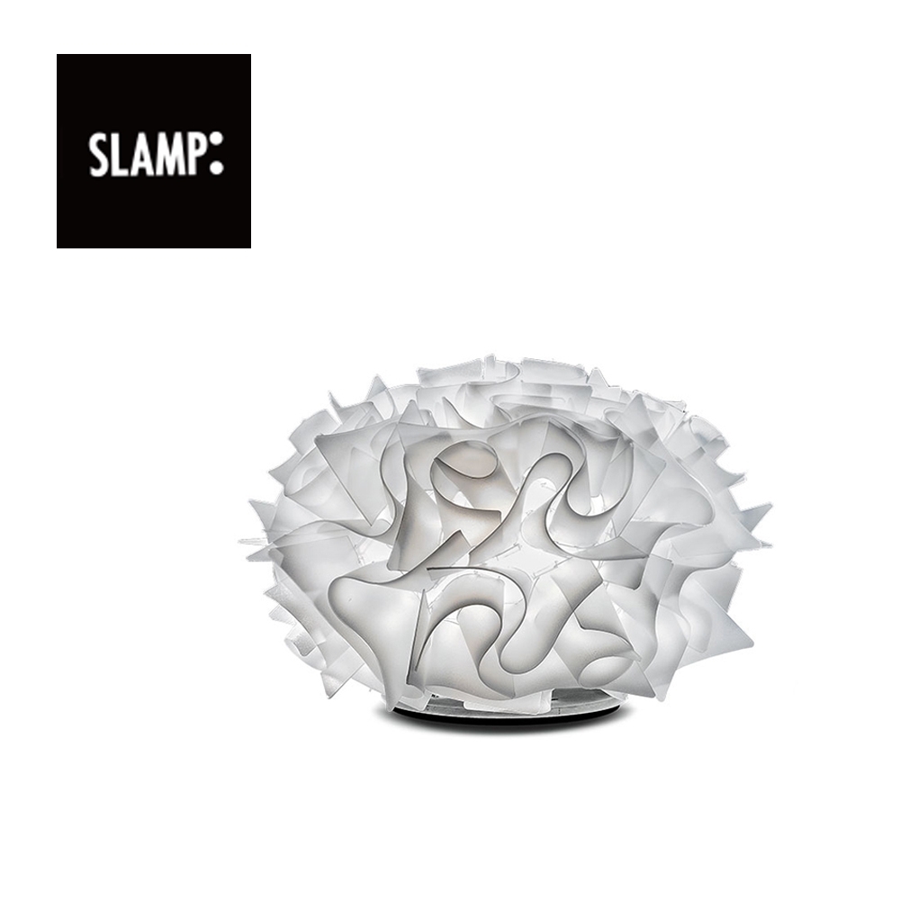 【SLAMP】VELI TABLE O32 桌燈 (透明/紫色)
