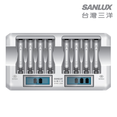日本Panasonic國際牌eneloop高容量充電電池組 (搭配8入液晶充電器+3號4入+4號4入)
