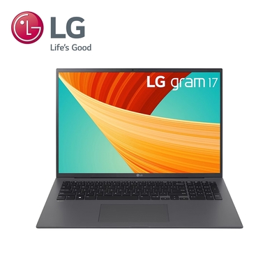 LG樂金 LG 樂金 Gram 17Z90R-G.AD79C2 17吋筆電(i7-1360P/32G/1TB SSD/Win11HOME/沉靜灰)