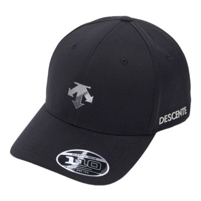 【DESCENTE】迪桑特 TACTEL 中性 基本款運動帽 棒球帽 (深藍色/黑色/白色)