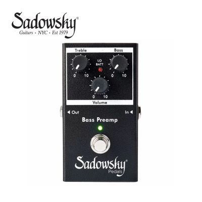 Sadowsky SBP-2 Bass Preamp 前級效果器