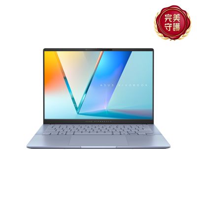 ASUS華碩 ASUS S5406SA 14吋筆電 (Ultra 7 256V/16GB/512GB SSD/EVO/迷霧藍/Vivobook S14 OLED)
