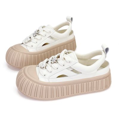 Robinlo 真皮人氣簍空洞洞涼鞋厚底鞋休閒鞋小白鞋 (多款任選)