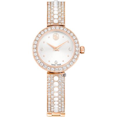 SWAROVSKI 施華洛世奇 Matrix 珍珠手鐲時尚腕錶 女錶 手錶 禮物-26mm 5705406