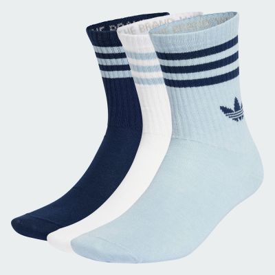 ADIDAS 3S CREW S 3P 男女 中統襪 KT1694