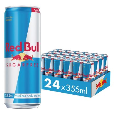 【Red Bull】紅牛無糖能量飲料(355mlx24罐/箱)