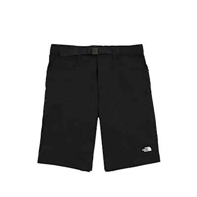 The North Face M TREKKER SHORT- AP 男吸濕排汗休閒短褲-黑-NF0A8AV64H0