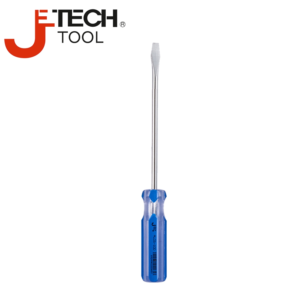 【JETECH】彩條起子 一字型107 - 6x125㎜ GB-LC6-125(-)-1250