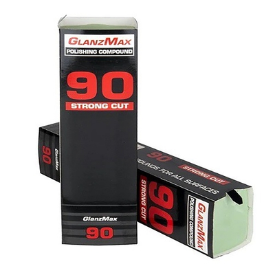 Jescar GlanzMax 綠色W-90 Menzerna 439T 拋光 硬臘條 金屬 切割面 木料