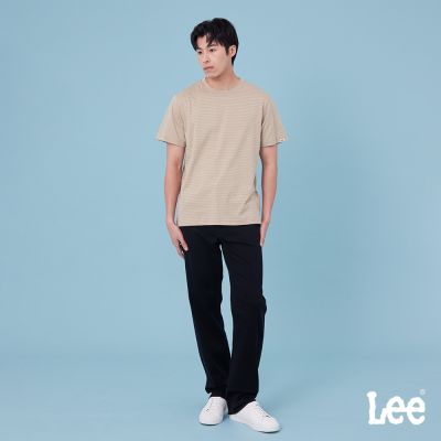 Lee 男款 753 中腰舒適直筒牛仔褲 黑色 LB617085668