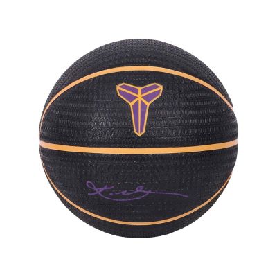 NIKE K BRYANT  DEFLATED 7號籃球-室外 7號球 N101426801407 黑橘紫