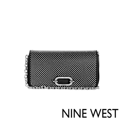 NINE WEST AVIVA 經典晚宴手拿包-鑽飾黑(140878)