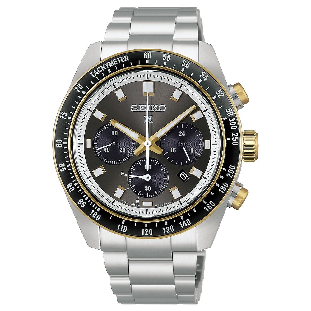 SEIKO 精工 Prospex 熊貓計時太陽能男錶-41.4mm(V192-00B0D/HBJ002P1)
