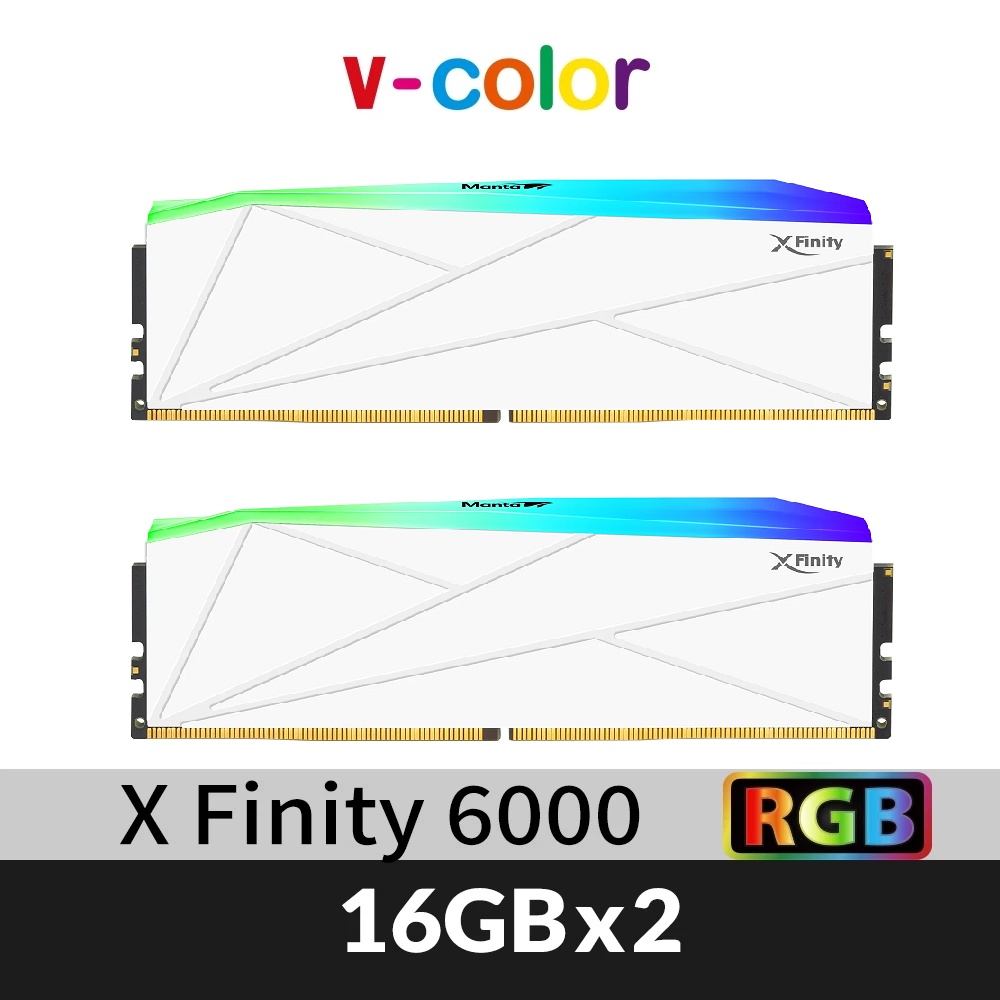 【即日発送】V-Color Manta XFinityRGB DDR5 64GB 即日発送】V-Color Manta XFinityRGB DDR5 64GB DDR5 [Manta] XSky