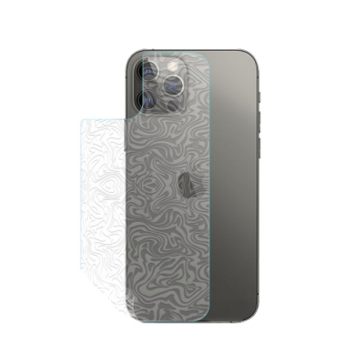 (台灣製)【o-one】大螢膜PRO Apple iPhone 12 Pro 全膠背面保護貼 手機保護貼-水舞款