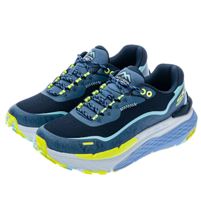 SKECHERS 女鞋 慢跑系列 慢跑鞋 GO RUN MAX CUSHIONING ELITE TRAIL 2.0 - 129166NVMT