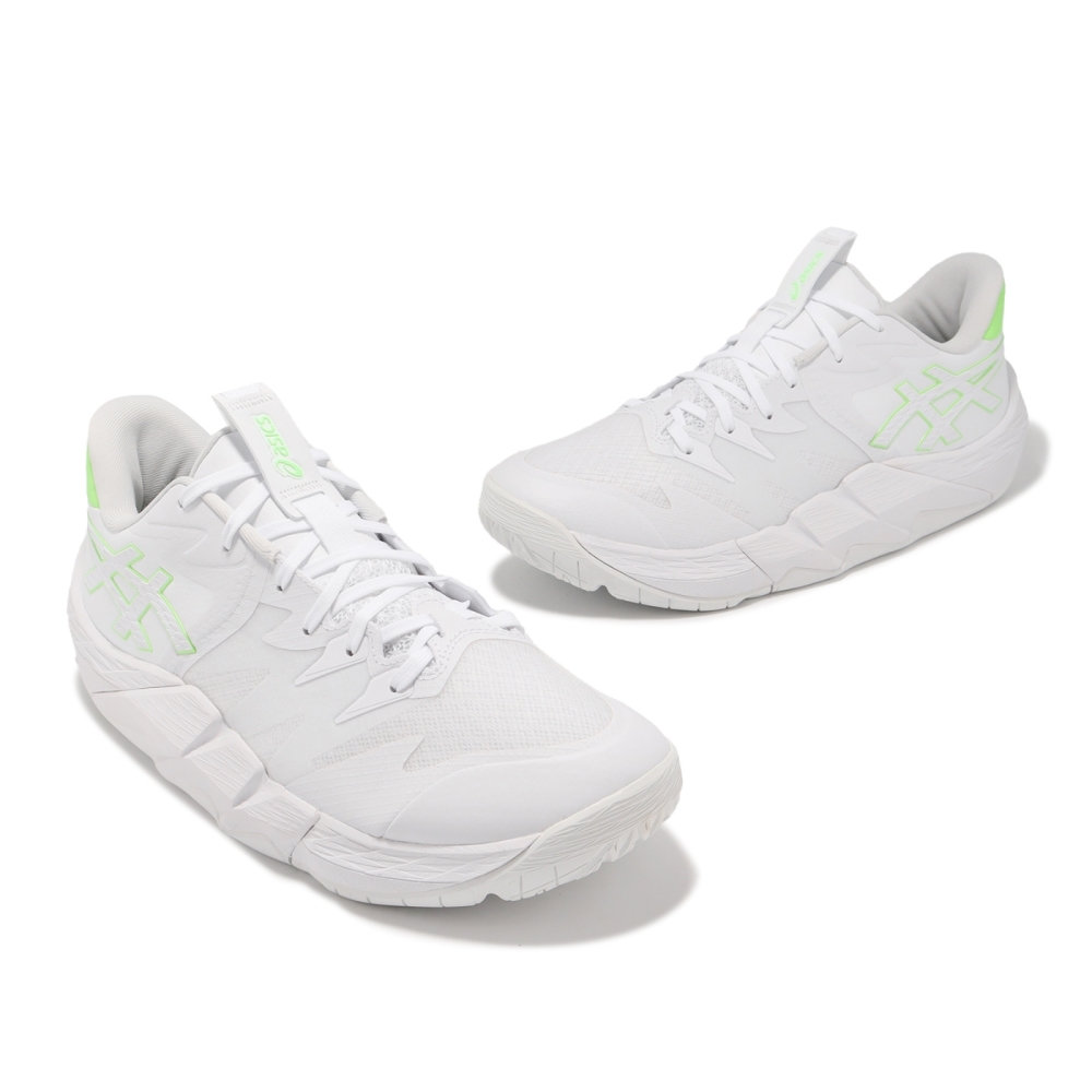 Asics 籃球鞋Unpre ARS Low 2 男鞋白綠回彈河村勇輝運動鞋亞瑟膠亞瑟士