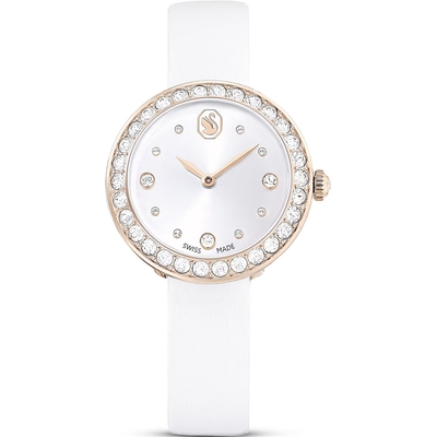 SWAROVSKI 施華洛世奇 Matrix Tennis 極簡愛戀腕錶 女錶 手錶 禮物-30mm 5710103