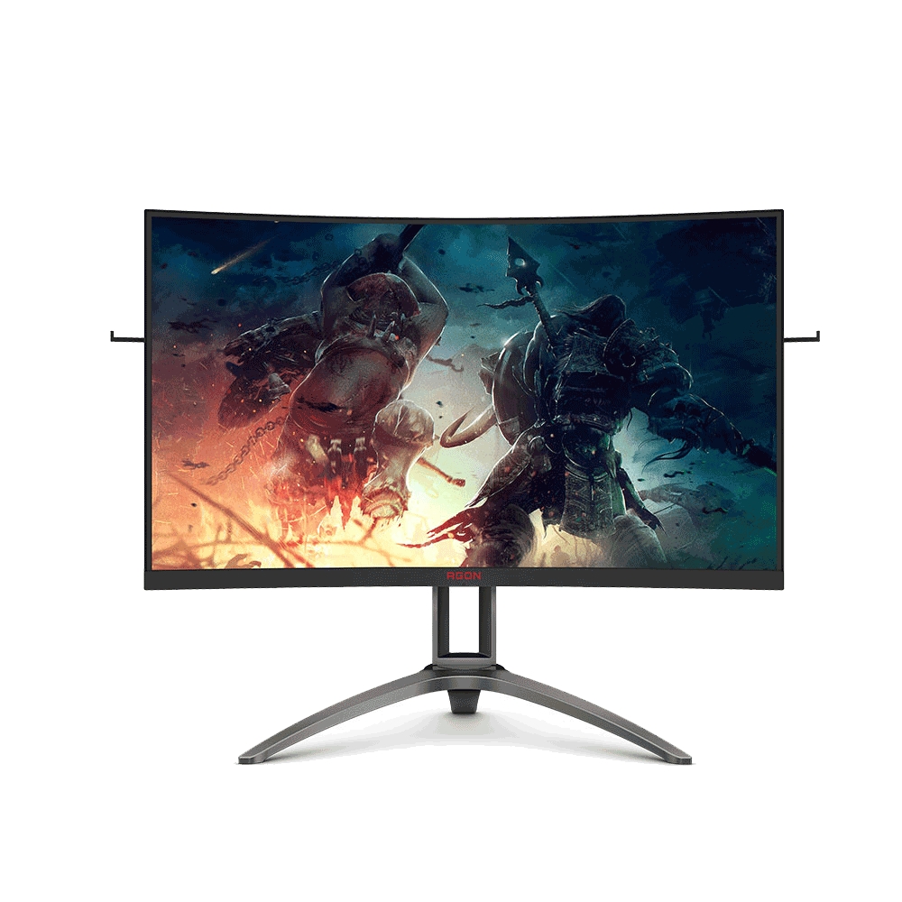 AOC 32型AG323QCXE 2K曲面HDR電競電腦螢幕144Hz 1ms極速內建喇叭| 32型