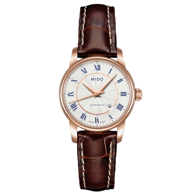 MIDO美度 官方授權 BARONCELLI永恆系列 羅馬機械腕錶 錶 手錶 送禮 29mm/ M76002218