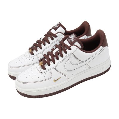Nike 休閒鞋 Wmns Air Force 1 07 女鞋 白 小金勾 AF1 IX5020-121
