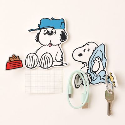 Peanuts史努比磁鐵掛勾 Norns Original Design Snoopy Olaf 磁吸掛勾 鑰匙架