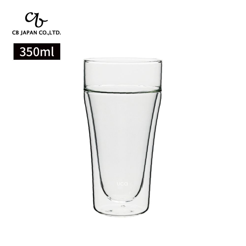 CB JAPAN 耐熱雙層玻璃啤酒杯-350ml