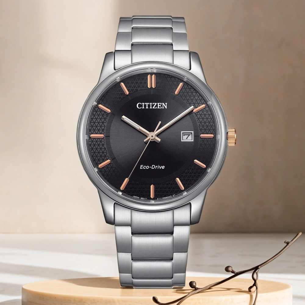 CITIZEN 星辰 光動能經典手錶 開學換新季 送禮推薦-黑/40mm BM6977-70E