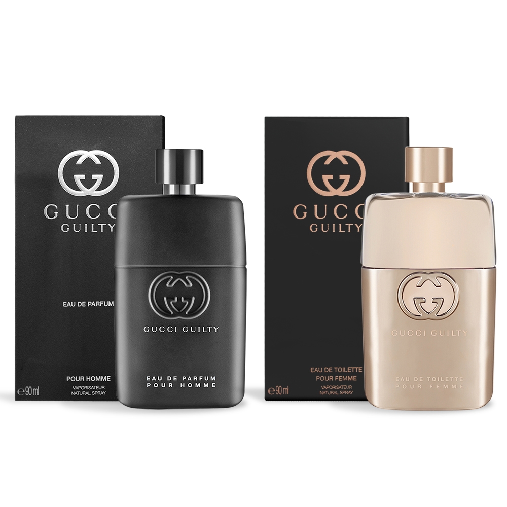 GUCCI Guilty 罪愛男性/女性淡香精90ml-兩款可選-國際航空版| GUCCI