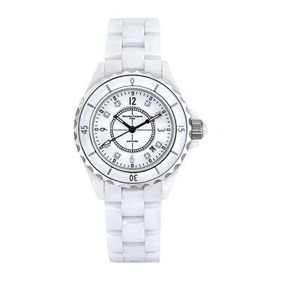 Valentino Coupeau 範倫鐵諾 古柏 精密陶瓷腕錶-白陶/39mm