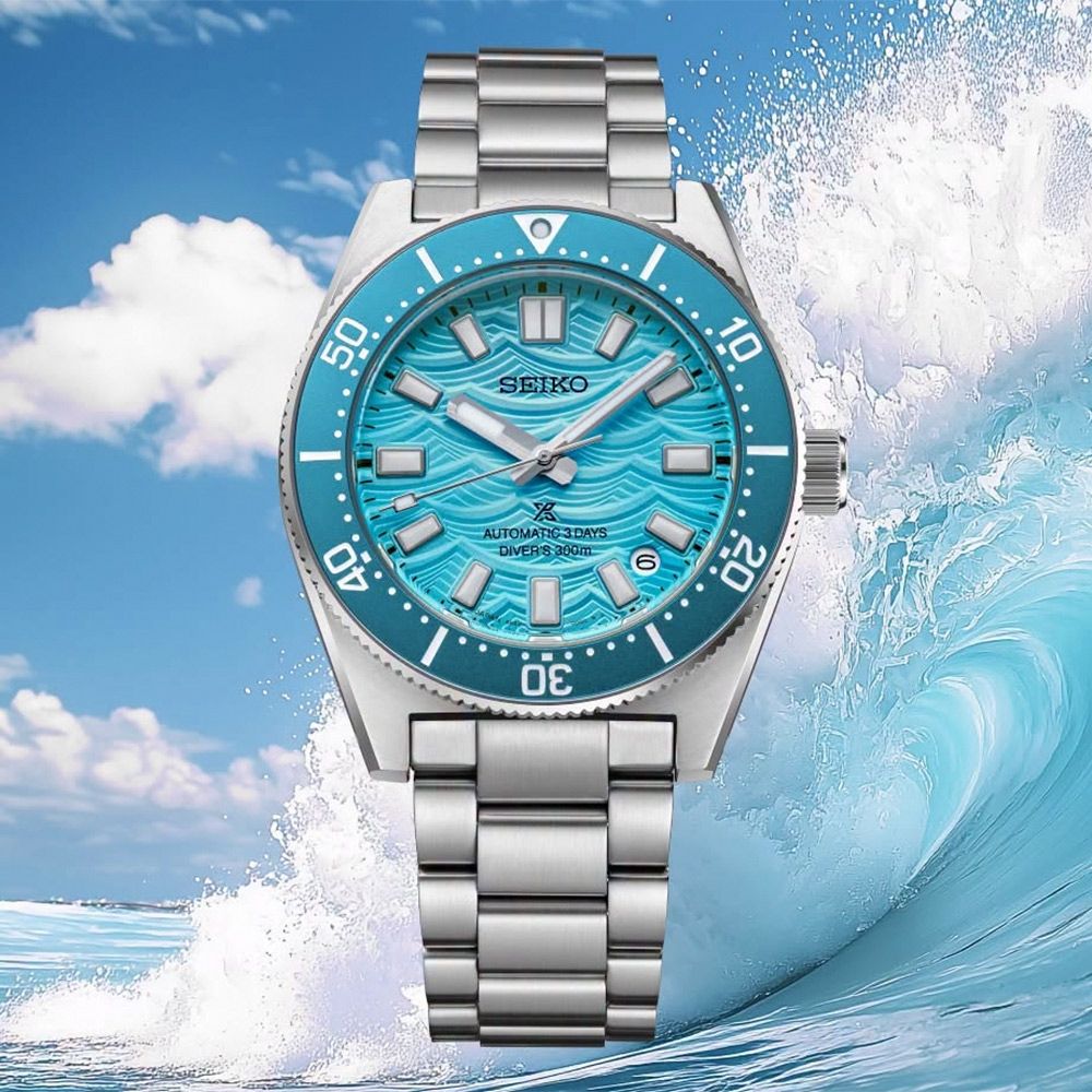 SEIKO 精工 Prospex Sea 潛水錶60週年 票選限量款 三日鍊 300米潛水機械錶 周年慶好禮 送禮首選(HBC011/6R55-00Z0B)_SK045